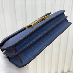 Hermes Constance Small Blue 18cm