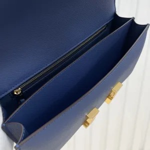 Hermes Constance Small Blue 18cm