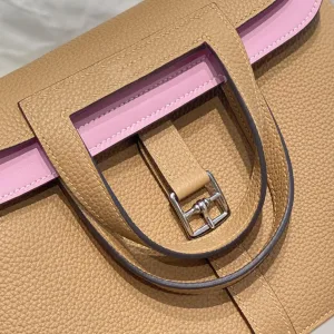 Hermes Della Cavalleria Small Gold Brown 18cm