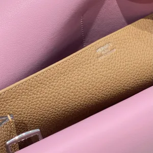 Hermes Della Cavalleria Small Gold Brown 18cm