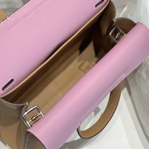 Hermes Della Cavalleria Small Gold Brown 18cm