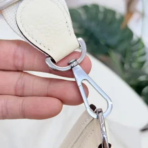 Hermes Evelyne Small Craie White 16cm