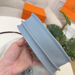 Hermes Evelyne Small Light Blue 16cm