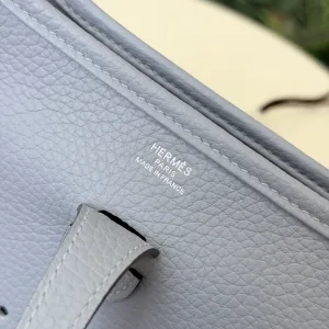 Hermes Evelyne Small Light Blue 16cm
