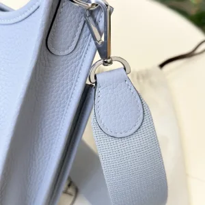 Hermes Evelyne Small Light Blue 16cm