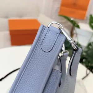 Hermes Evelyne Small Light Blue 16cm