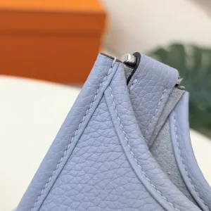 Hermes Evelyne Small Light Blue 16cm