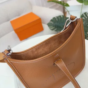 Hermes Evelyne Small Orange 16cm