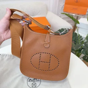 Hermes Evelyne Small Orange 16cm