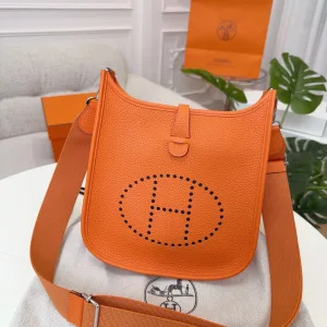 Hermes Evelyne Small Orange 16cm 2