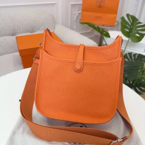 Hermes Evelyne Small Orange 16cm 2