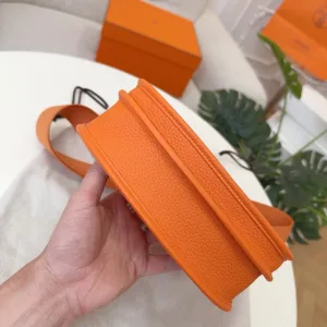 Hermes Evelyne Small Orange 16cm 2