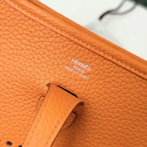 Hermes Evelyne Small Orange 16cm 2