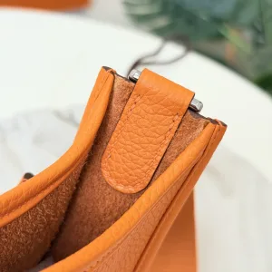 Hermes Evelyne Small Orange 16cm 2