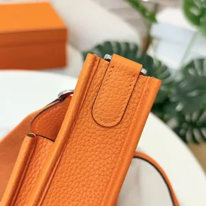 Hermes Evelyne Small Orange 16cm 2