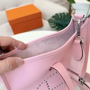 Hermes Evelyne Small Pink 16cm