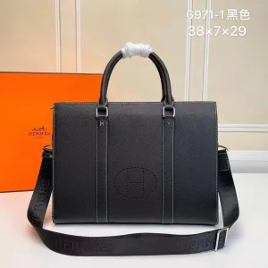 Hermes Garden Party Medium Black 30cm
