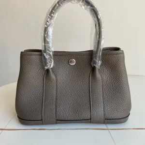 Hermes Garden Party Medium Etoupe 30cm