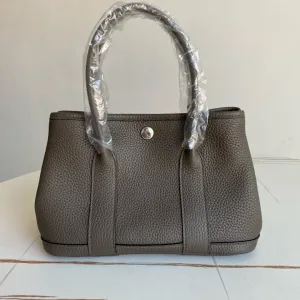 Hermes Garden Party Medium Etoupe 30cm