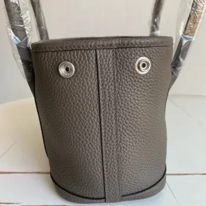 Hermes Garden Party Medium Etoupe 30cm
