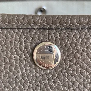 Hermes Garden Party Medium Etoupe 30cm