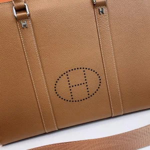 Hermes Garden Party Medium Gold Brown 30cm