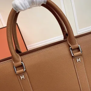 Hermes Garden Party Medium Gold Brown 30cm