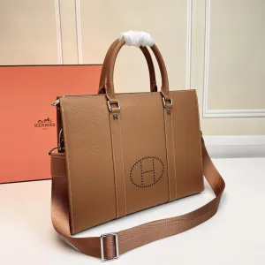 Hermes Garden Party Medium Gold Brown 30cm
