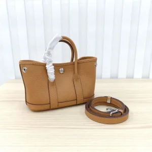 Hermes Garden Party Medium Gold Brown 30cm 2