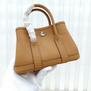 Hermes Garden Party Medium Gold Brown 30cm 2