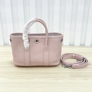Hermes Garden Party Medium Pale Pink 30cm