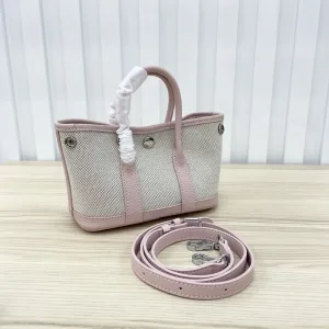 Hermes Garden Party Medium Pink Beige 30cm