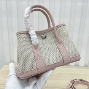 Hermes Garden Party Medium Pink Beige 30cm