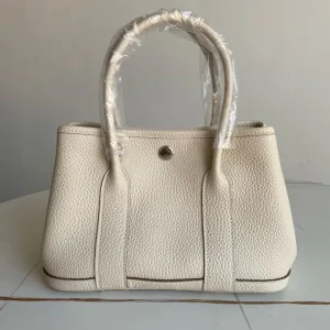 Hermes Garden Party Medium White 30cm