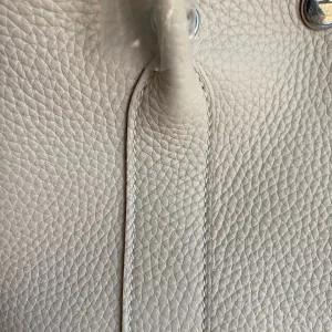 Hermes Garden Party Medium White 30cm