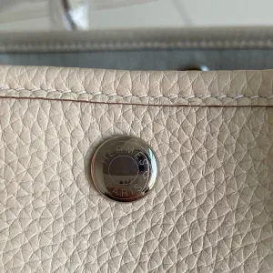 Hermes Garden Party Medium White 30cm