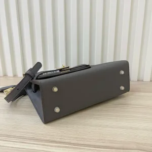 Hermes Kelly Medium Etoupe 25cm