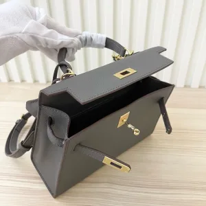 Hermes Kelly Medium Etoupe 25cm