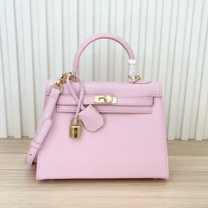 Hermes Kelly Medium Pink 25cm