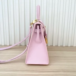 Hermes Kelly Medium Pink 25cm