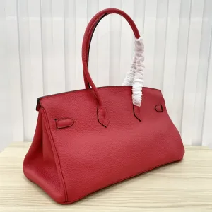 Hermes Kelly Medium Red 28cm