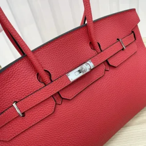 Hermes Kelly Medium Red 28cm