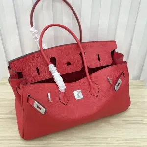 Hermes Kelly Medium Red 28cm
