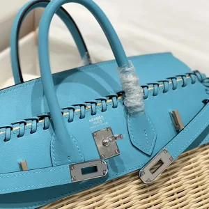 Hermes Kelly Picnic Small Blue 20cm