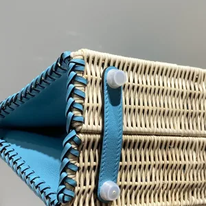 Hermes Kelly Picnic Small Blue 20cm