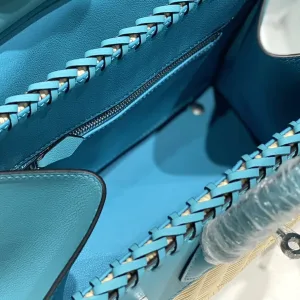 Hermes Kelly Picnic Small Blue 20cm