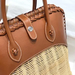 Hermes Kelly Picnic Small Gold Brown 20cm
