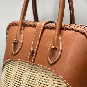 Hermes Kelly Picnic Small Gold Brown 20cm