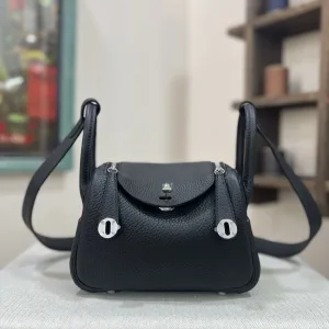 Hermes Lindy Small Black 26cm