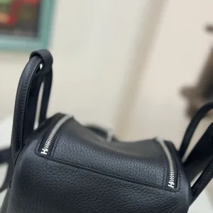 Hermes Lindy Small Black 26cm